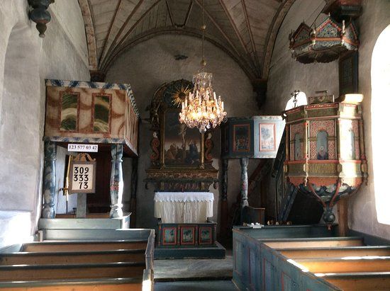 Stary kościół w Are